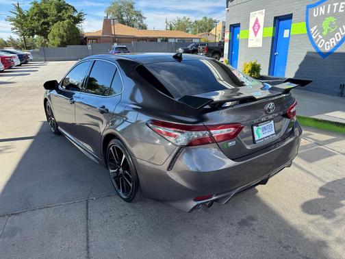 Predawn Gray Mica 2019 Toyota Camry XSE