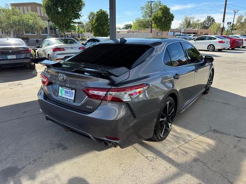 Predawn Gray Mica 2019 Toyota Camry XSE