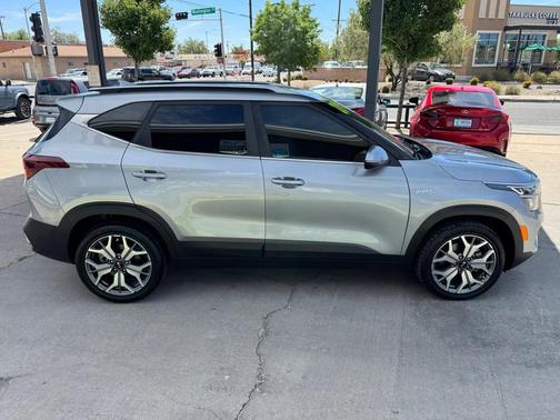 Steel Gray 2021 Kia Seltos S Turbo