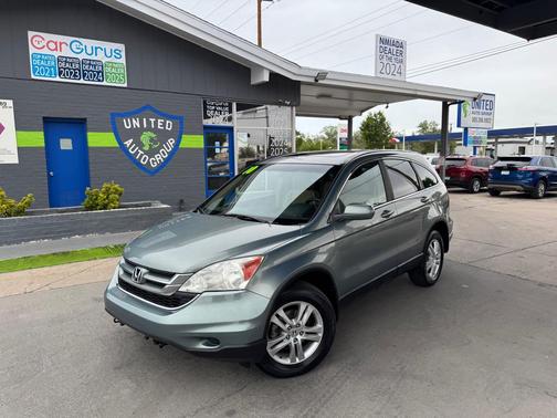GRAY 2010 Honda CR-V EX-L