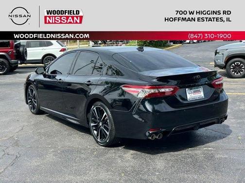 Midnight Black Metallic 2018 Toyota Camry XSE