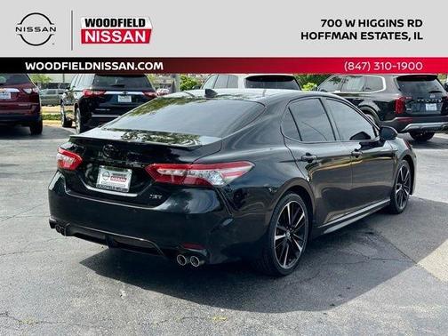 Midnight Black Metallic 2018 Toyota Camry XSE