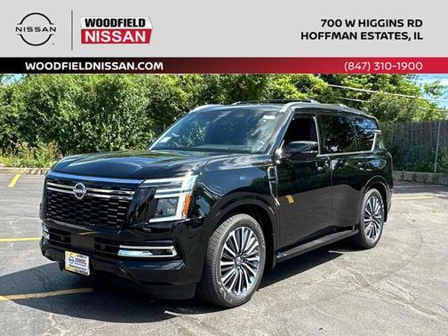 Black 2025 Nissan Armada Platinum Reserve SUV