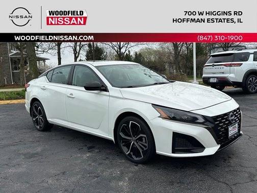 White 2024 Nissan Altima 2.5 SR