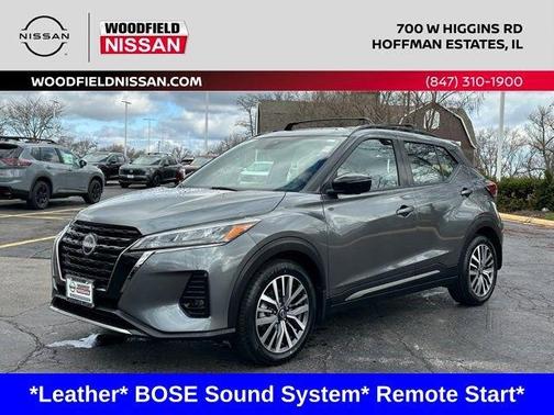 Gun Metallic 2023 Nissan Kicks SR