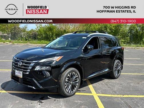 Black 2026 Nissan Rogue Platinum