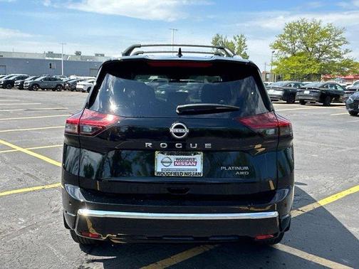 Black 2026 Nissan Rogue Platinum