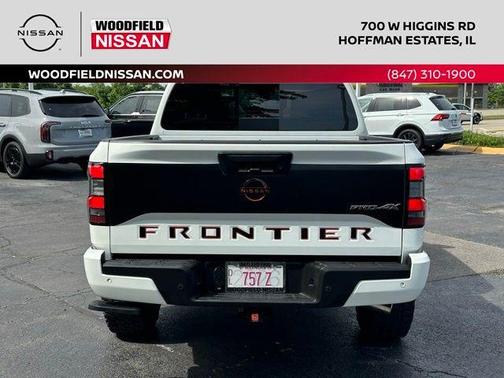 Glacier White 2023 Nissan Frontier PRO-4X