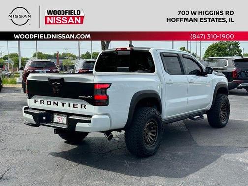 Glacier White 2023 Nissan Frontier PRO-4X