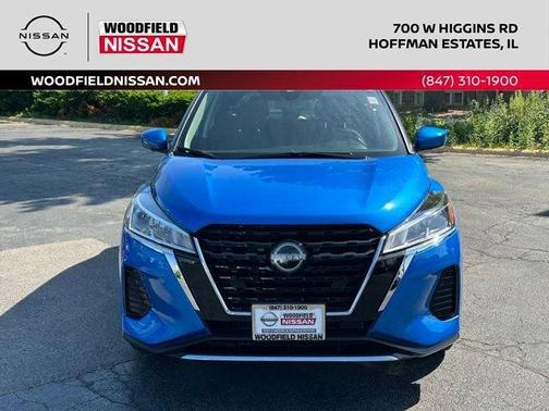 Electric Blue Metallic 2024 Nissan Kicks SV