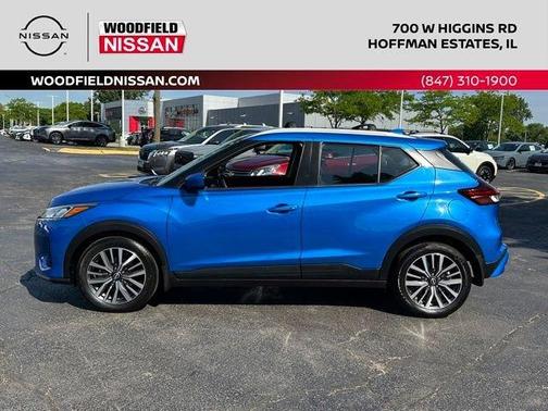 Electric Blue Metallic 2024 Nissan Kicks SV