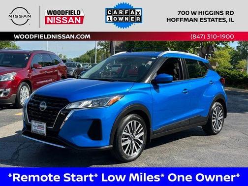Electric Blue Metallic 2024 Nissan Kicks SV