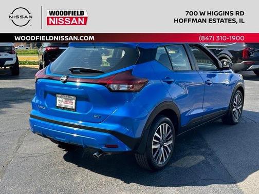 Electric Blue Metallic 2024 Nissan Kicks SV