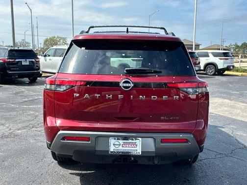 Scarlet Ember 2026 Nissan Pathfinder SL