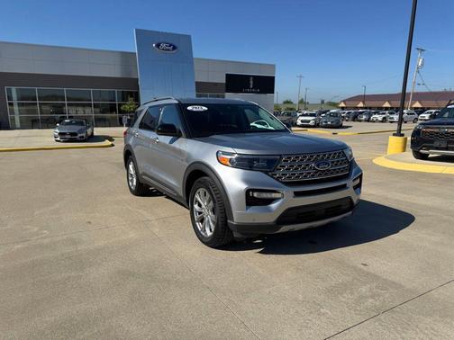 Iconic Silver Metallic 2023 Ford Explorer Limited
