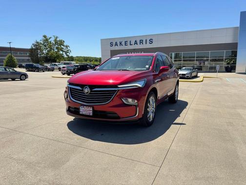 Cherry Red Tintcoat 2023 Buick Enclave Essence AWD