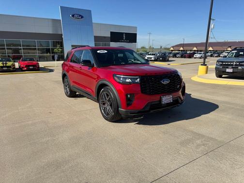 Rapid Red Metallic Tinted Clearcoat 2026 Ford Explorer ST