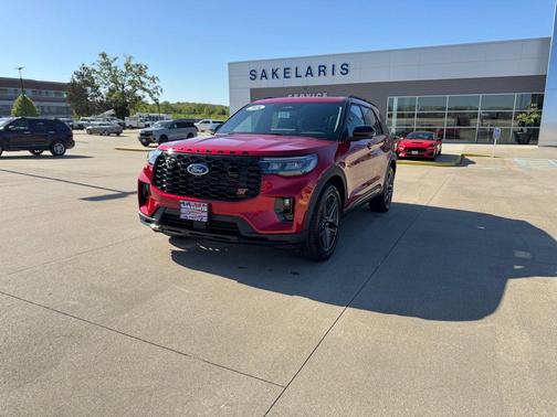 Rapid Red Metallic Tinted Clearcoat 2026 Ford Explorer ST