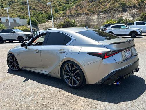 Silver 2023 Lexus IS 350 F Sport