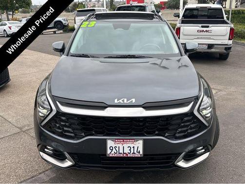 Gravity Gray 2023 Kia Sportage Hybrid SX-Prestige