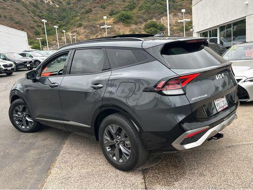 Gravity Gray 2023 Kia Sportage Hybrid SX-Prestige