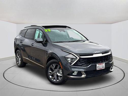 Gravity Gray 2023 Kia Sportage Hybrid SX-Prestige