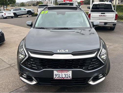 Gravity Gray 2023 Kia Sportage Hybrid SX-Prestige