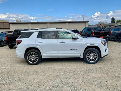 Glacier White Tricoat 2026 GMC Terrain Denali