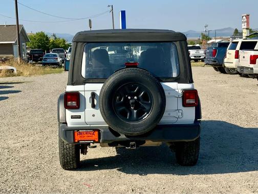 Bright White Clearcoat 2023 Jeep Wrangler Sport