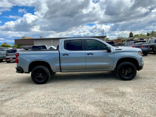 Sterling Gray Metallic 2026 Chevrolet Silverado 1500 Custom Trail Boss