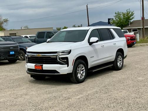 Summit White 2026 Chevrolet Tahoe LS