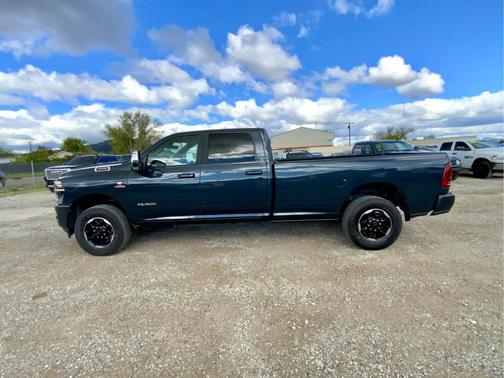 Forged Blue Metallic 2025 RAM 3500 Laramie Crew Cab 4x4 8' Box