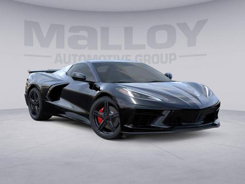 Black 2026 Chevrolet Corvette Stingray w/1LT