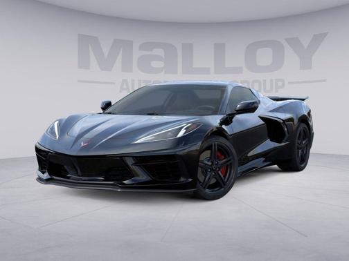 Black 2026 Chevrolet Corvette Stingray w/1LT