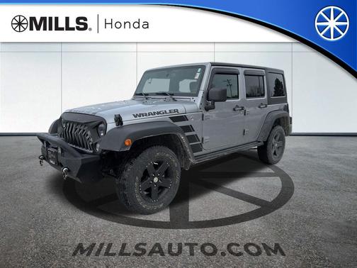 2016 Jeep Wrangler Unlimited Black Bear