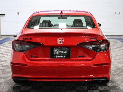Rallye Red 2026 Honda Civic Hybrid Sport Touring