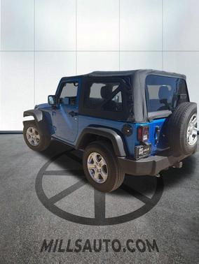 Hydro Blue Pearl Coat 2015 Jeep Wrangler Sport