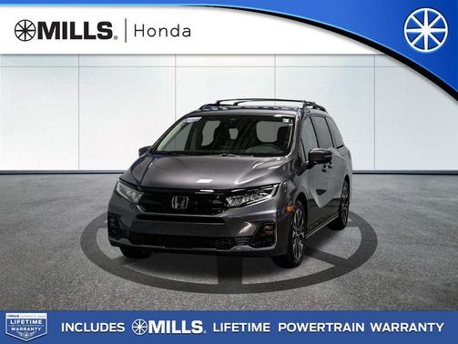 Modern Steel Metallic 2026 Honda Odyssey Elite