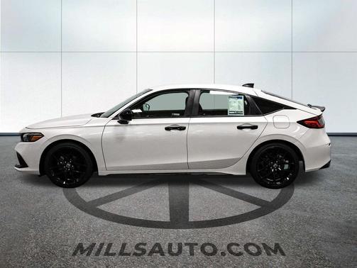 Platinum White Pearl 2023 Honda Civic Sport