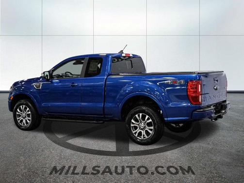 Lightning Blue 2019 Ford Ranger LARIAT