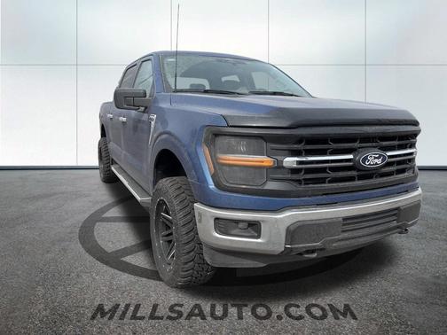 Atlas Blue Metallic 2025 Ford F-150 XLT