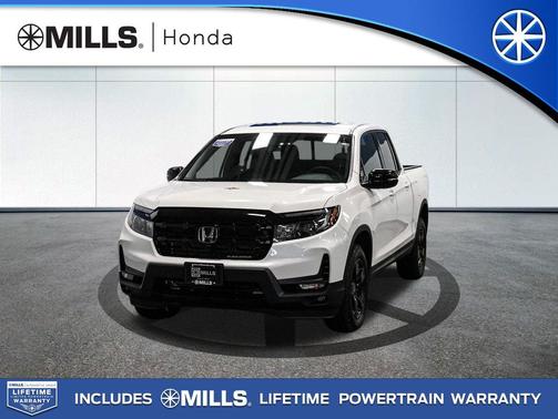 Platinum White Pearl 2026 Honda Ridgeline Black