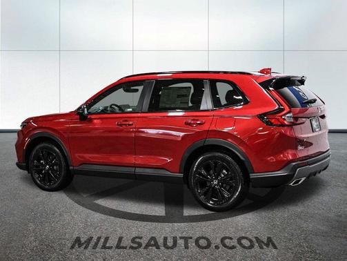 Radiant Red Metallic 2026 Honda CR-V Hybrid Sport Touring AWD