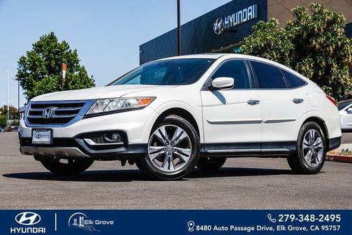 White Diamond Pearl 2014 Honda Crosstour EX-L