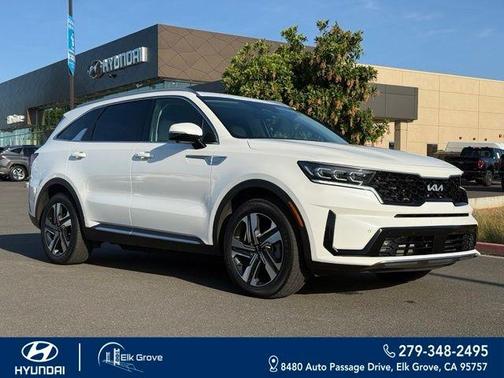 Snow White Pearl 2023 Kia Sorento Hybrid SX Prestige
