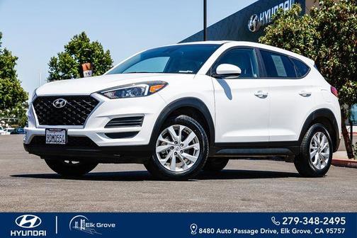 Cream White Pearl 2020 Hyundai TUCSON SE