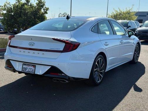 Quartz White 2020 Hyundai SONATA Limited