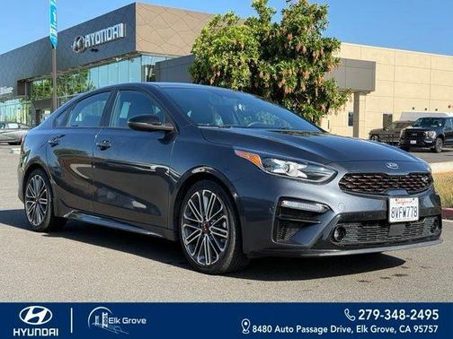 Gravity Gray 2021 Kia Forte GT
