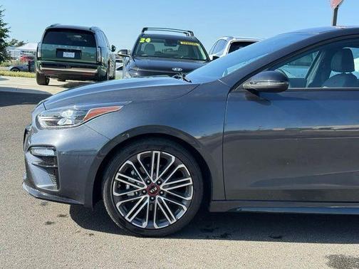 Gravity Gray 2021 Kia Forte GT