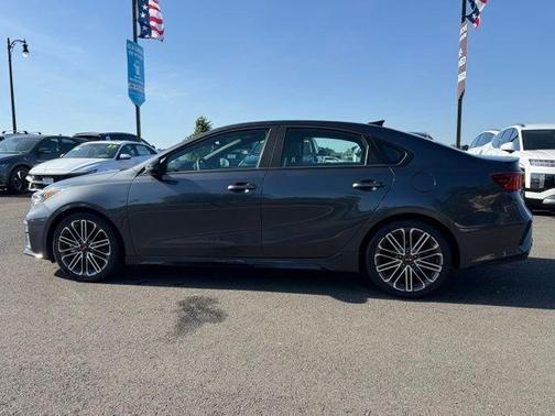 Gravity Gray 2021 Kia Forte GT